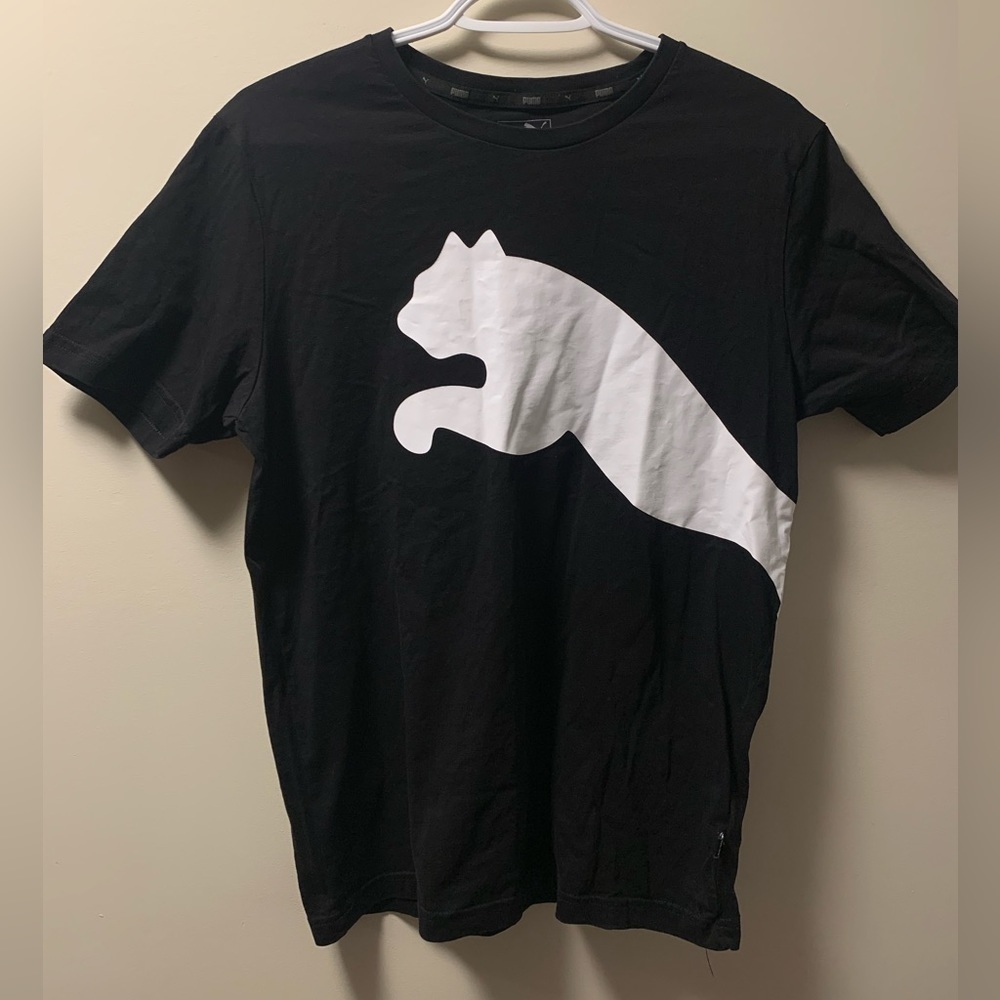 Puma black basic t-shirt size small